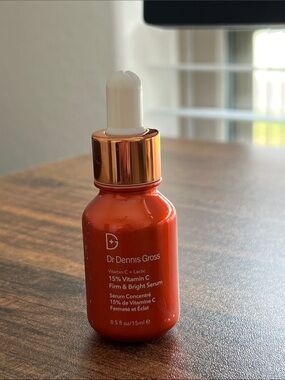 Dr Dennis Gross Vitamin C 15% Firm & Bright Serum — Orange